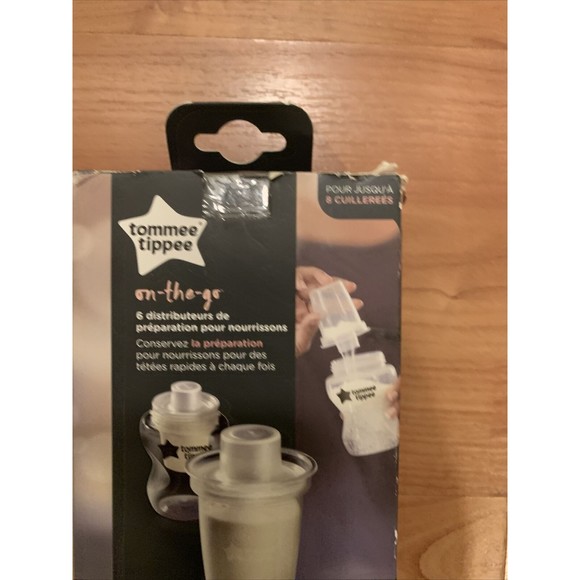 6 Pc Tommee Tippee Infant Baby On The Go Dispensers BPA Free - Picture 12 of 12
